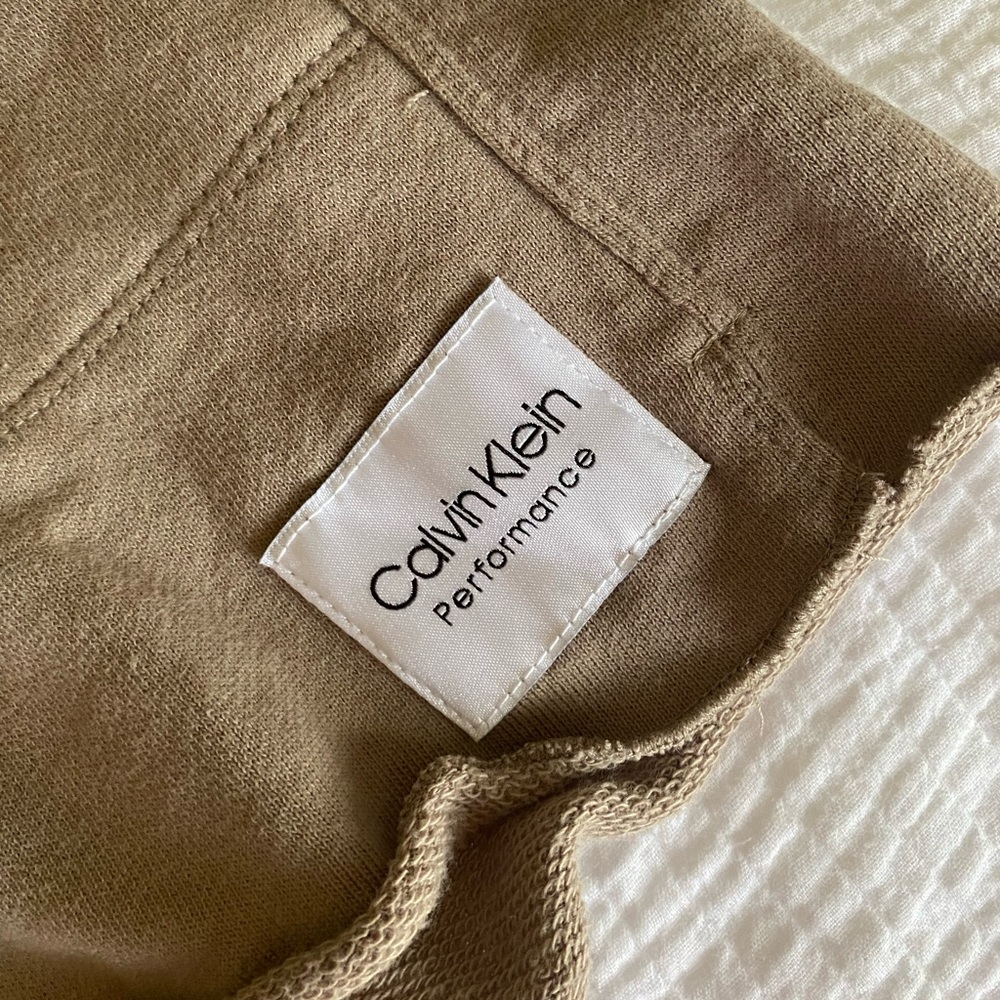 Calvin Klein Beige Sweat Shorts